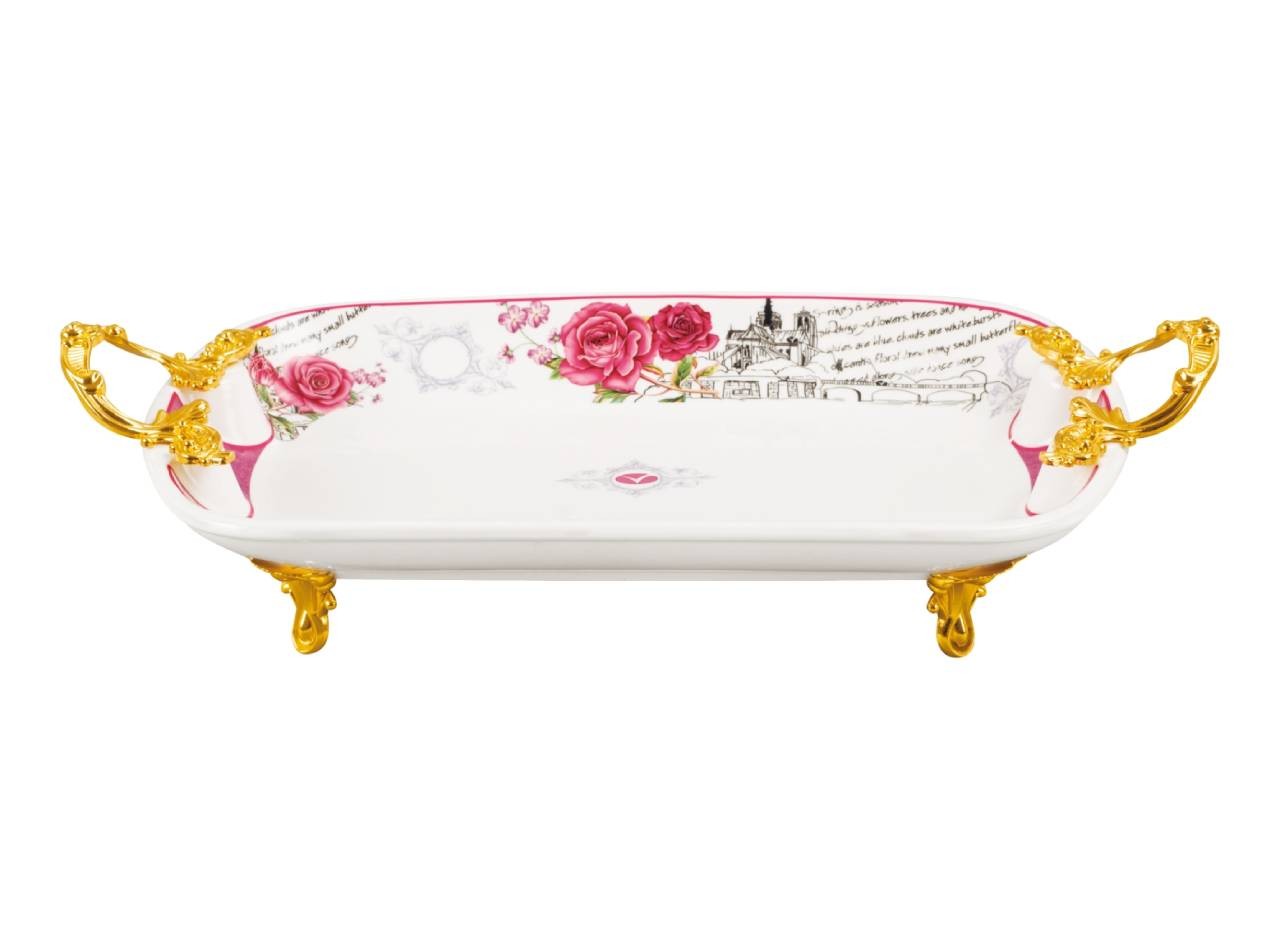 Piring Persegi Panjang dengan Pegangan PC141 Eternity